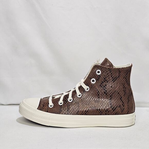 Converse Women's CTAS Snakeskin Print Hi Tops Size 7.5 A13393C NWT - Picture 4 of 8